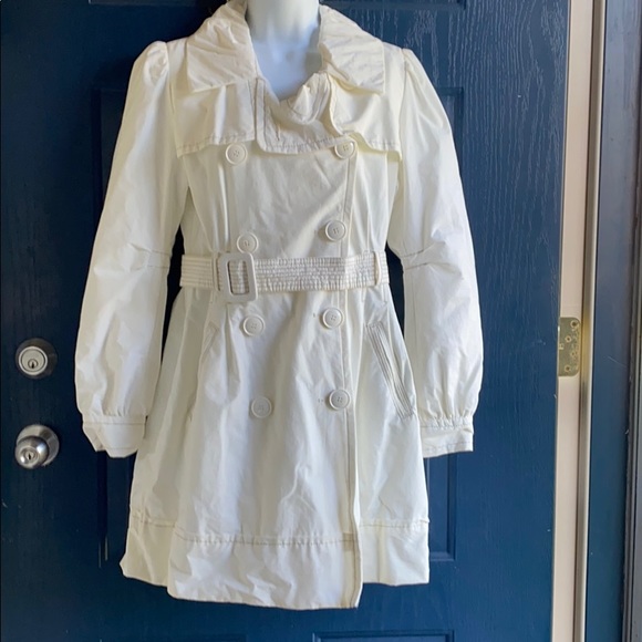 off white trench coat